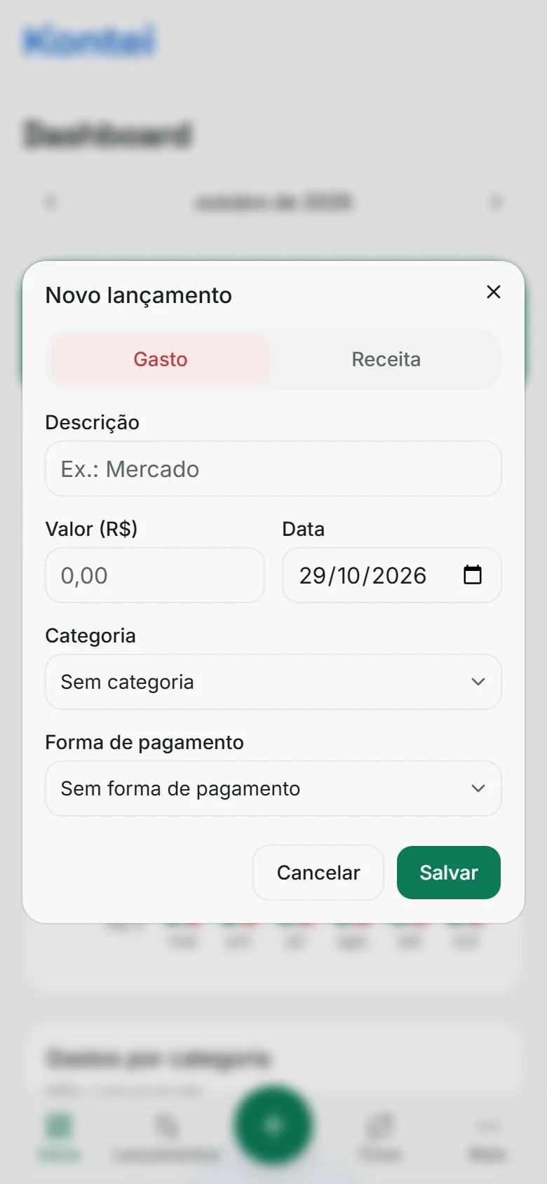 Diálogo Novo lançamento aberto no Kontei